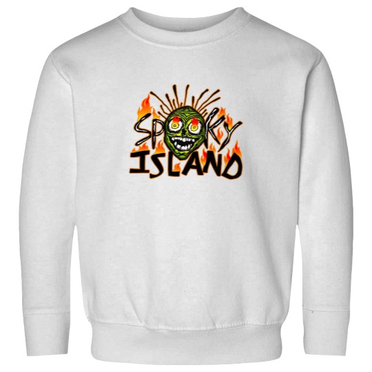 Discover Spooky Island Scooby Doo Collage Unisex Sweatshirts, Spooky Island