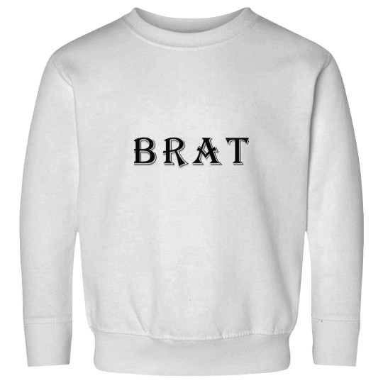 Discover Brat Logo Sweatshirts
