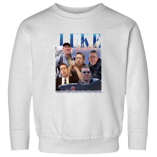 Discover Luke Nichols Vintage Bootleg Sweatshirts, Warm Fresh Bread With Honey Butter Sweatshirts