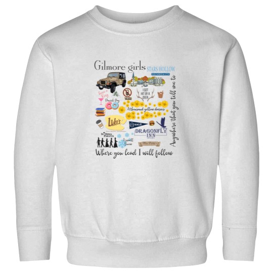 Discover Gilmore Girls Collection Sweatshirts, Gilmore Girls Stars Hollow Sweatshirts