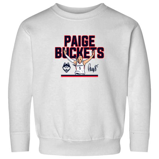 Discover Paige Bueckers Buckets Unisex Sweatshirts, Basketball Player irt