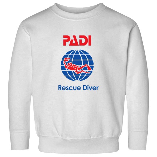 Discover padi rescue diver Sweatshirts