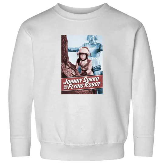 Discover Giant Robot Johnny Sokko's Flying Robot Vintage Poster Sweatshirts
