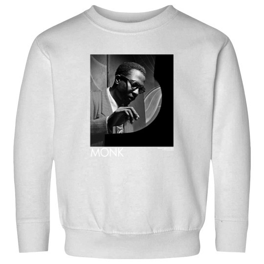 Discover Vintage 90s Thelonious Monk Jazz Musician Artwork 1990s Fashion Sweatshirts