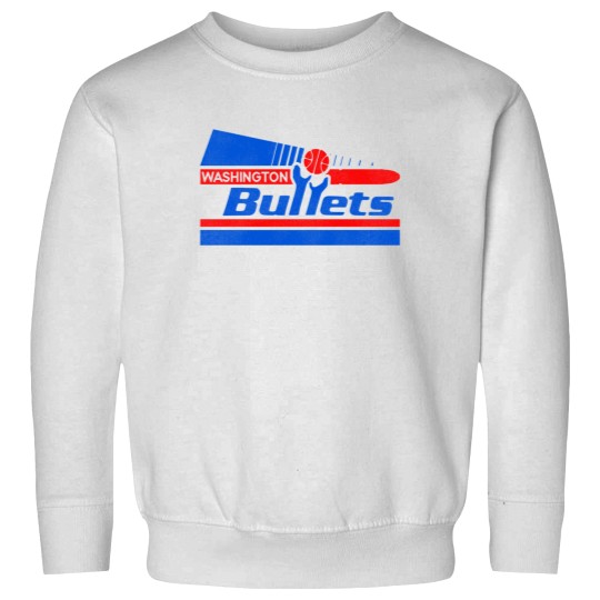 Discover Defunct Washington Bullets Pennant 80s Pennant Sweatshirts