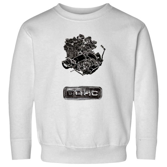Discover The Legendary 900 cc Z1 DOHC Motorcycle Motorbike Engine by MotorManiac Sweatshirts