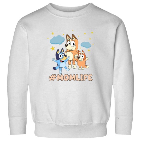 Discover Mom Life Sweatshirts featuring BlueyDad & Family