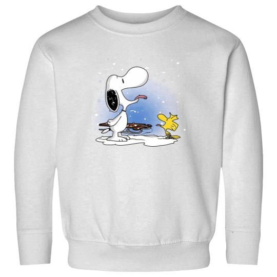 Discover Snoopy Snow Sweatshirts