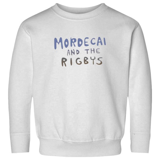 Discover Mordecai and the Rigbys The Regular Show ringer Sweatshirts
