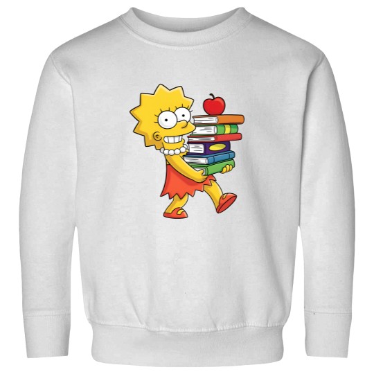 Discover The Simpsons Lisa Simpson Saxophone Sweatshirts