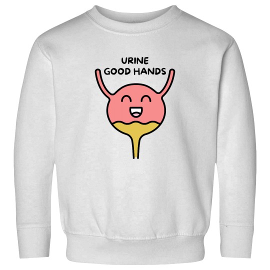 Discover Urine Good Hands! Sweatshirts