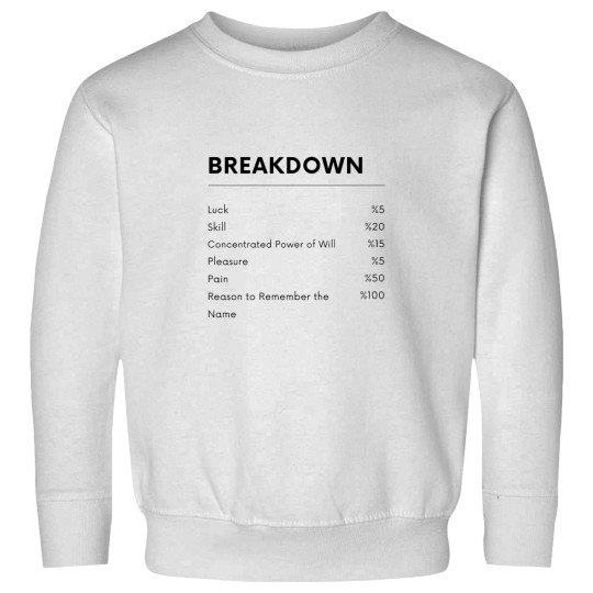 Discover Breakdown of reasons to Remember the Name Sweatshirts