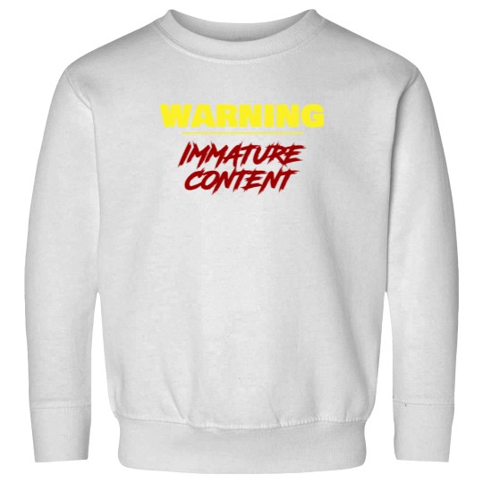 Discover Warning Sweatshirts