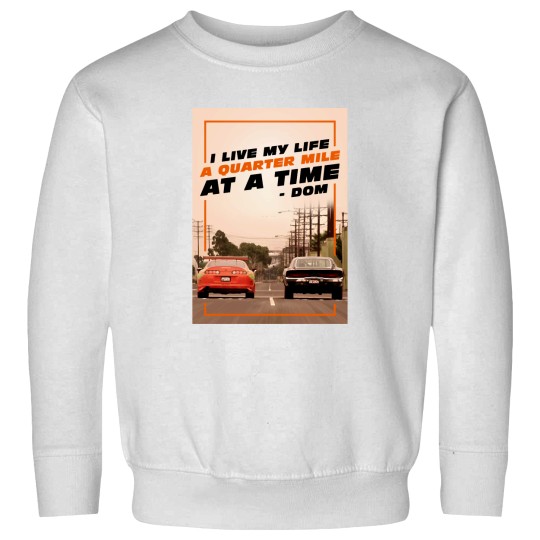 Discover A Quarter Mile at a Time! Sweatshirts