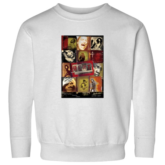 Discover Vintages Rent Rock Musical, Signed By Complete Original Cast 1996 Sweatshirts