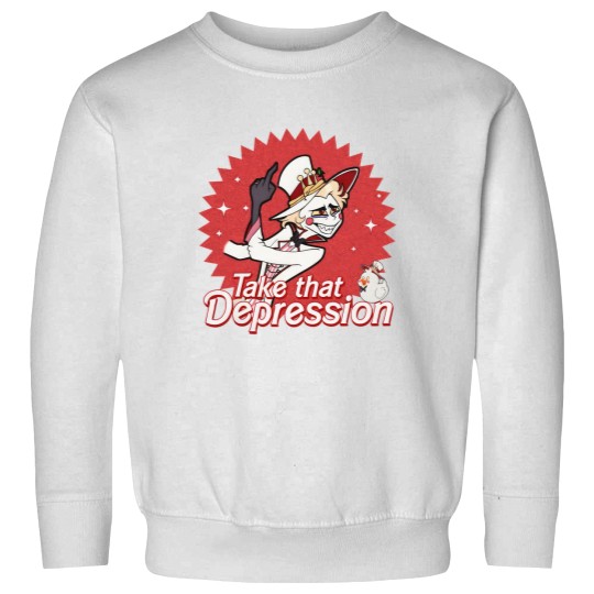 Discover Take That Depression Shirt, Lucifer Morningstar Shirt, Hazbin Hotel Sweatshirt