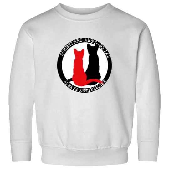 Discover Antifa Cats Sweatshirts