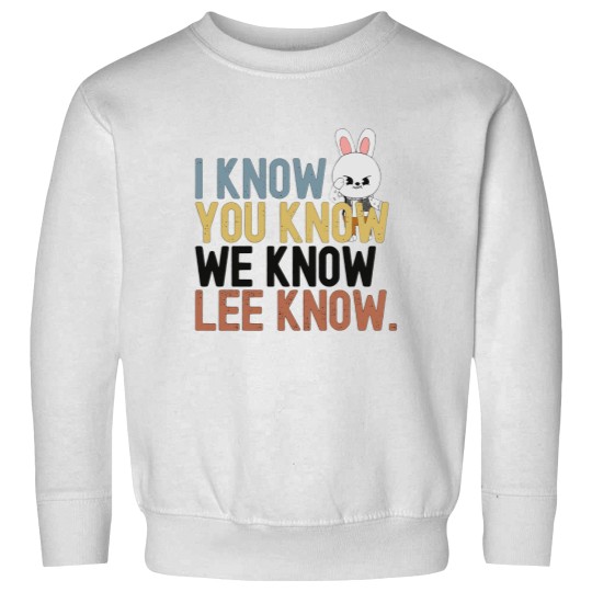 Discover Lee Know Stray Kids Funny Sweatshirt