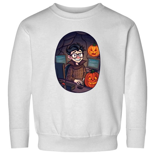 Discover halloweens computer Geek 2 Sweatshirts