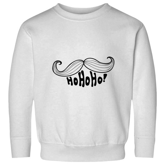 Discover Christmas Decor Santas Mustache And Word HOHOHO Sweatshirts