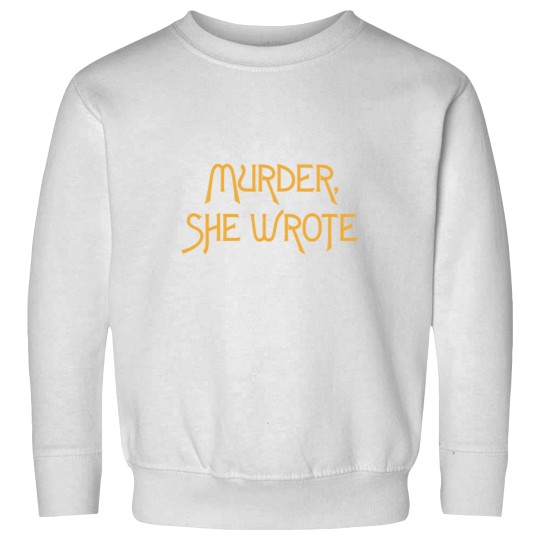Discover She Wrote orange Sweatshirts