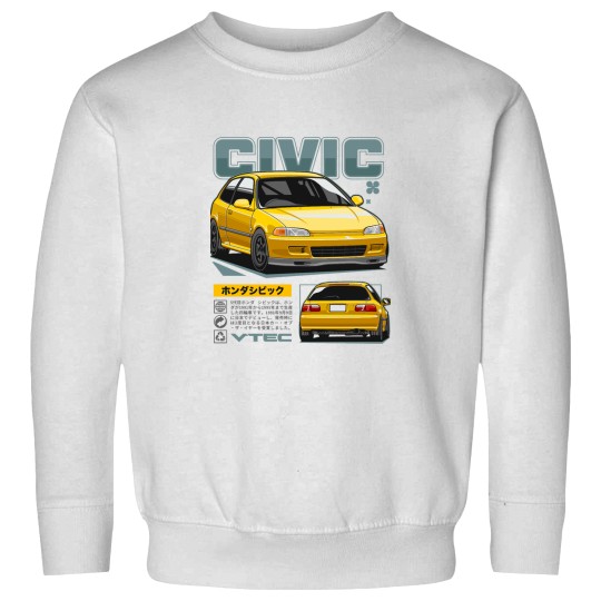 Discover Civic EG JDM Sweatshirts