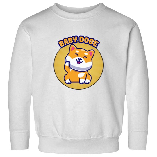 Discover Baby Doge coin coin Sweatshirts