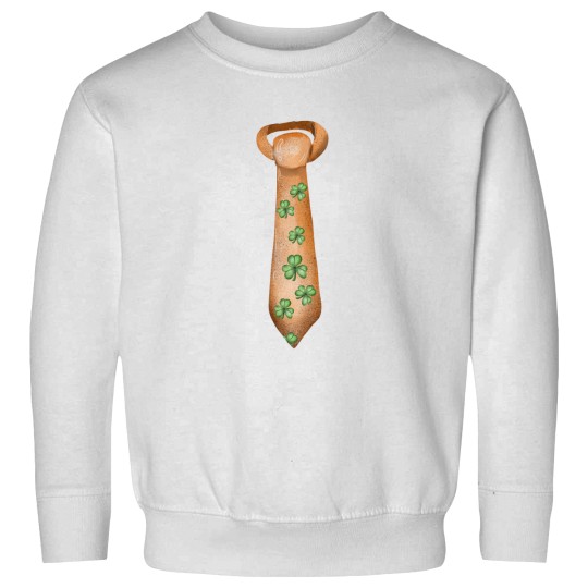 Discover Watercolor Necktie Painting Clip Art St Patricks Illustration Sweatshirts