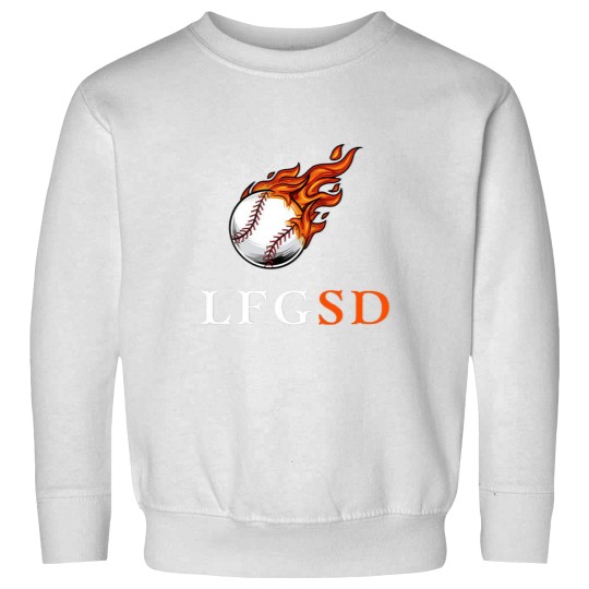 Discover 22 LFGSD Baseball for Men and Women Sweatshirts