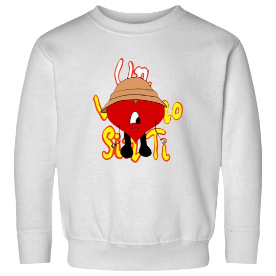 Discover Bad bunny Sad halloween Heart Sweatshirts