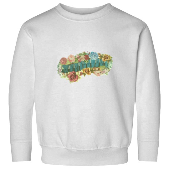 Discover Wonderland floral Sweatshirts