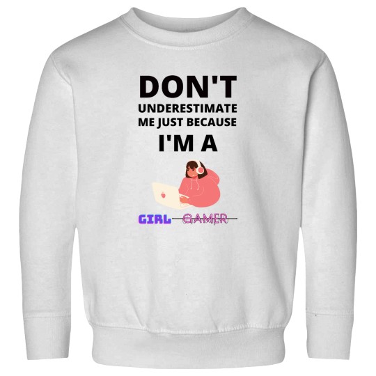Discover yes im a gamer girl Sweatshirts