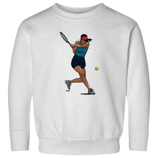 Discover Woman Tennis Player Sweatshirts