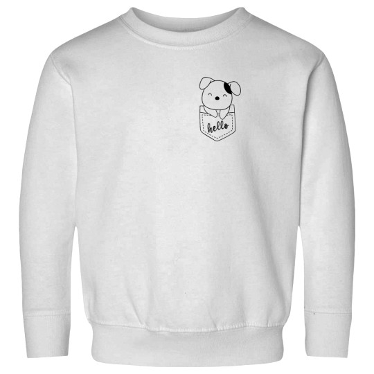 Discover dogs in Pocket - dogs lover - Parson russells Terrier - Bulls Terrier -png Sweatshirts