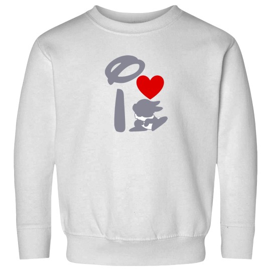 Discover I Heart Thumper (Inverted) Sweatshirts
