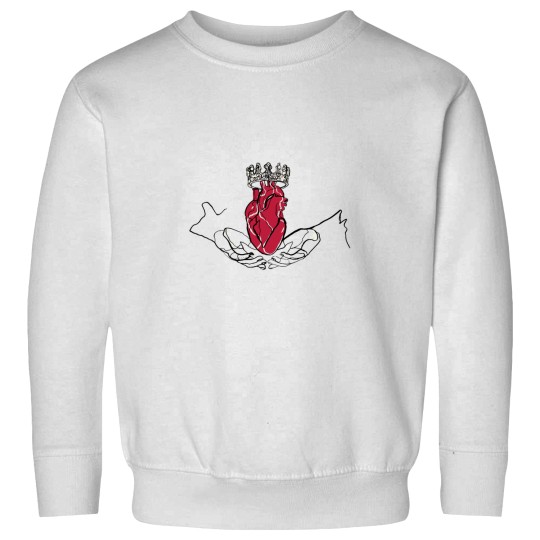 Discover Single Line - Claddagh Sweatshirts
