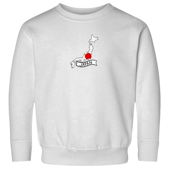 Discover Japan flags Map Sweatshirts