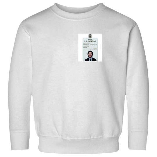 Discover Severance series lumon industries MARK SCOUT Badge fan works   by ironpalette -1 Sweatshirts