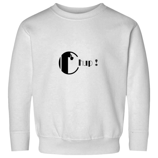 Discover Chup Fitted V-Neck Sweatshirts