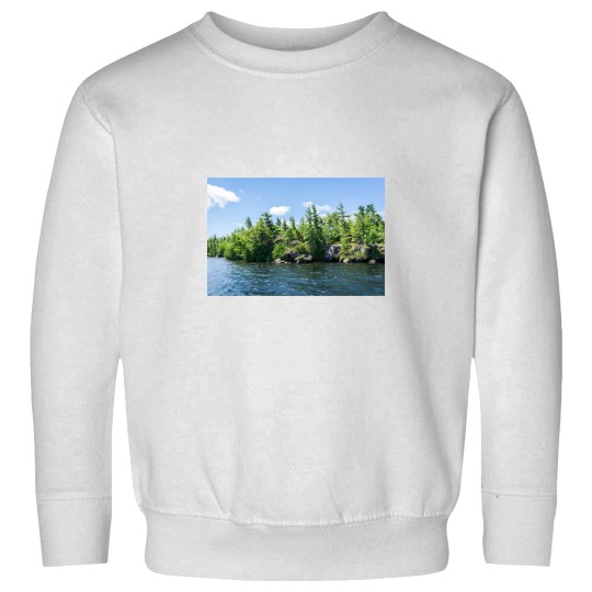 Discover Sunshiny Day Sail Up Norths - Georgian bays Canadian Landscapes Sweatshirts
