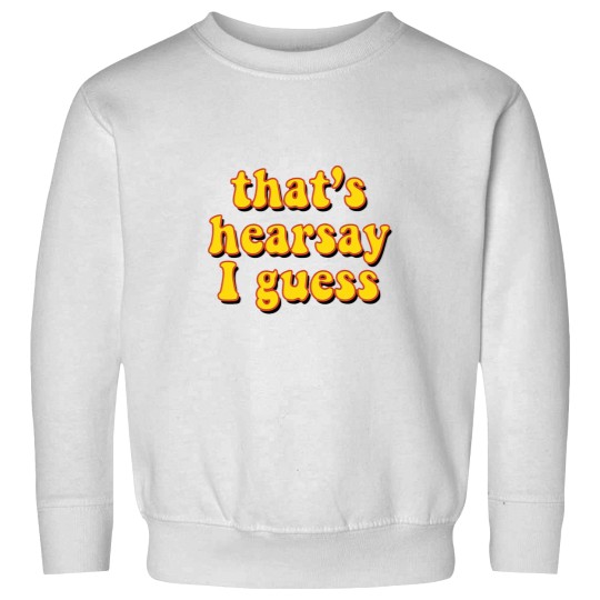 Discover thats hearsay I guess johnny depp yellow Sweatshirts
