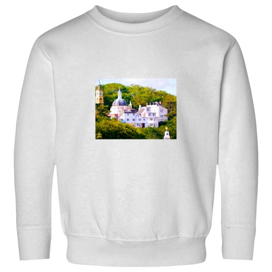 Discover The Village - sea view Sweatshirts