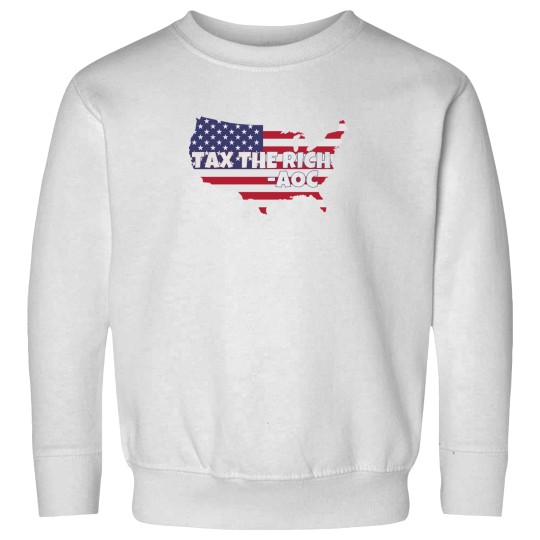 Discover AOC - Tax the rich - AOC Sweatshirts