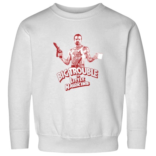 Discover Big Trouble in Little Hawskin Sweatshirts