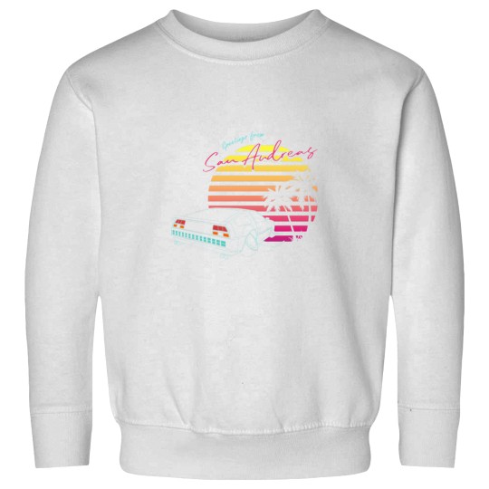 Discover Greetings from San Andreas Sweatshirts