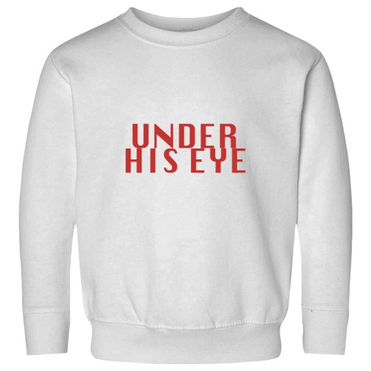 Discover Under His Eye Sticker Sweatshirts