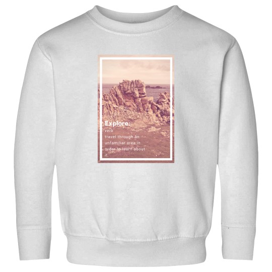 Discover Explore meaning  Long Sweatshirts