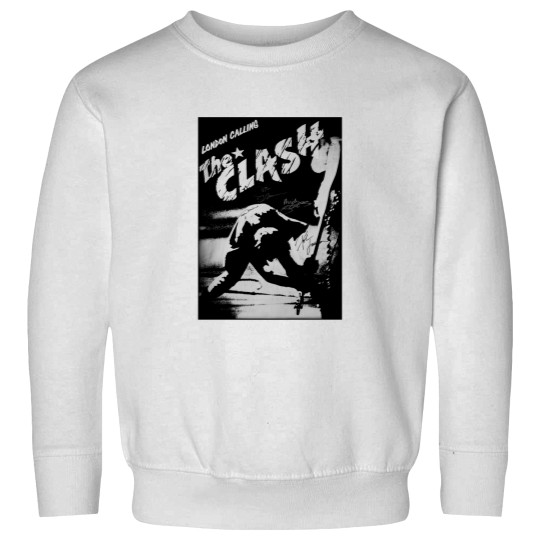 Discover The Clash Sweatshirts, London Calling Clash Vintage Unisex Sweatshirts