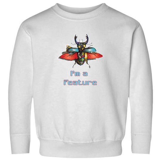 Discover I'm a Feature' Colored - Retro  for T-shirts - mugs - phone cases and other accessories Sweatshirts