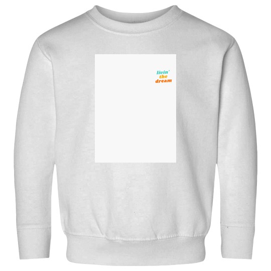 Discover Livin' the Dream Retro Logo Sweatshirts